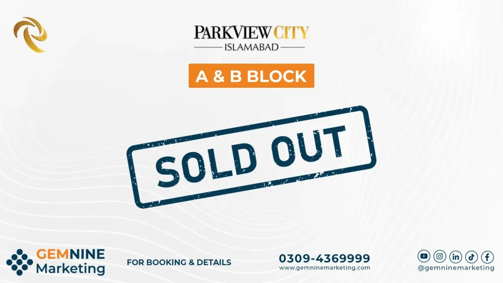 Park View City A & B Block Payment Plan