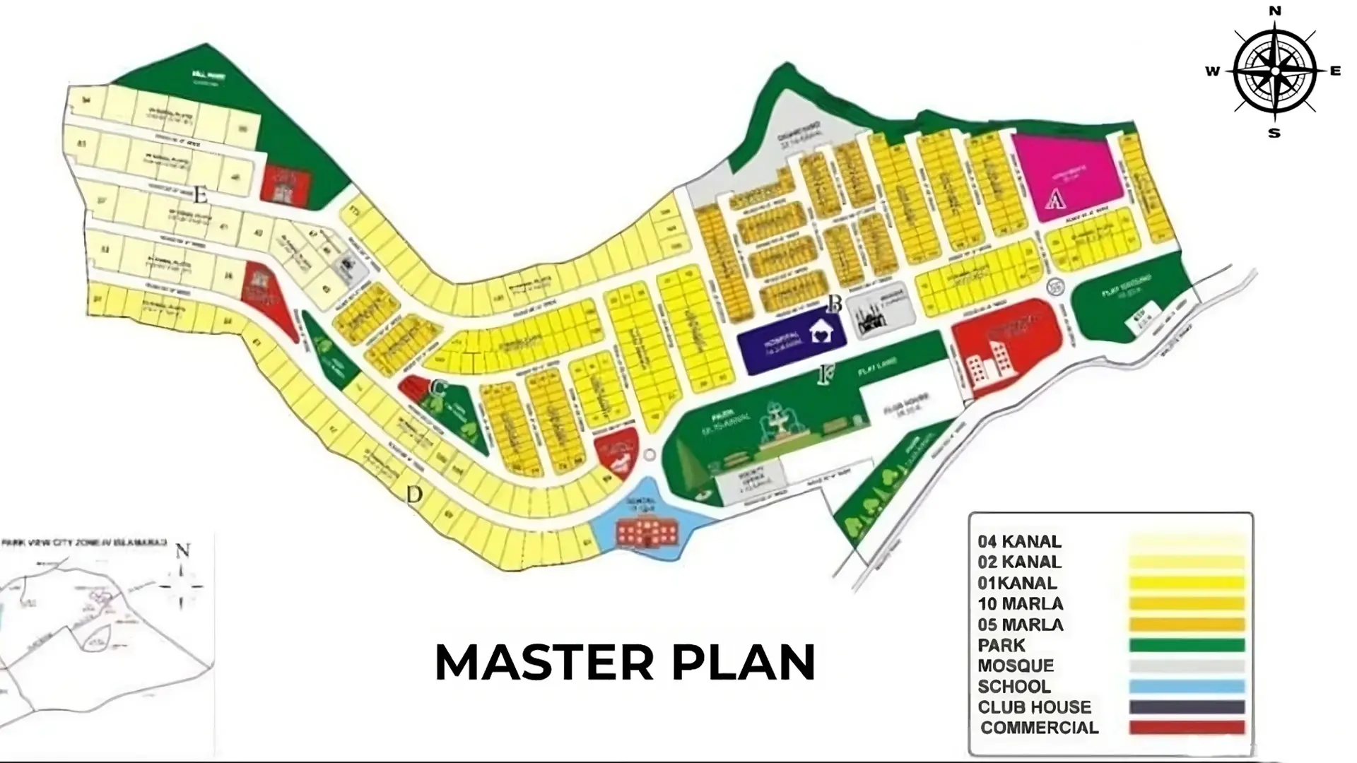 Park View City Islamabad Master Plan