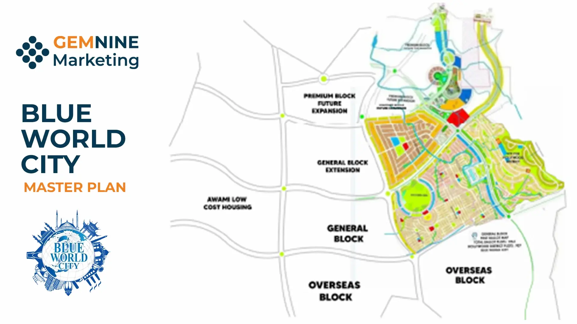 Blue World City Islamabad Master Plan